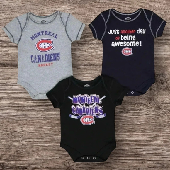 🆕Montreal Canadiens  Infant 3 Piece Set - Picture 5 of 14